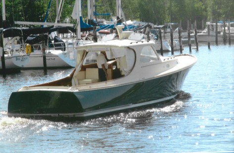 Boat after restoration project two